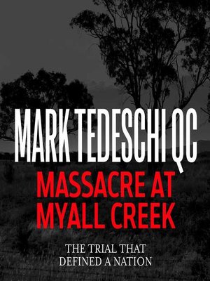 cover image of Massacre at Myall Creek